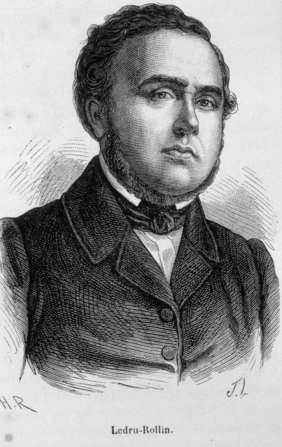 Portrait of Ledru Rollin (Ledru-Rollin), French Politician (1807 - 1874) by Unknown artist