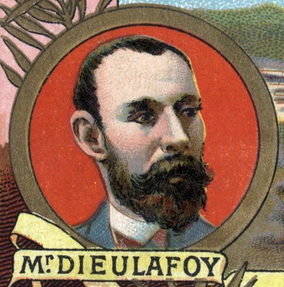 Portrait of Marcel Auguste Dieulafoy by Unknown artist