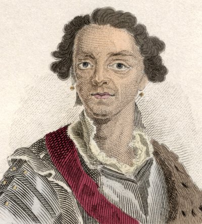 Portrait of Maurice of Saxony (1696-1750), Count of Saxony, condottiere and marechal general of France by Unknown artist