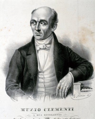 Portrait of Muzio Clementi by Unknown Artist