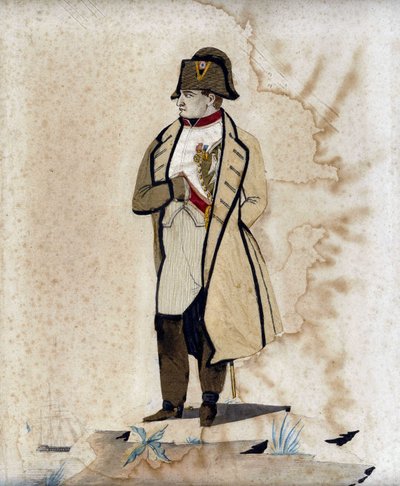 Portrait of Napoleon I (the hand on the belly) by Unknown artist