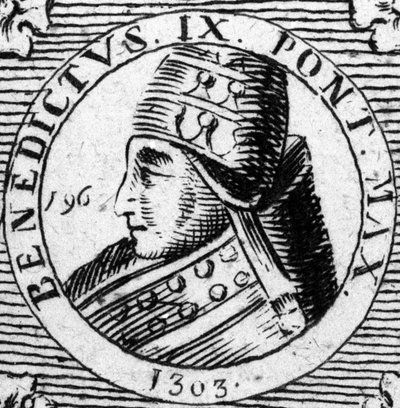 Portrait of Pope Benedict IX by Unknown artist