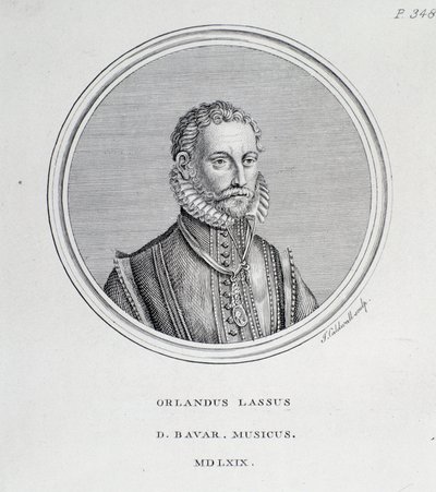 Portrait of Roland de Lassus (Orlando di Lasso) by Unknown artist