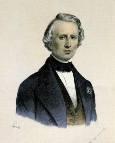 Portrait of Urbain Jean Joseph Le Verrier, French Mathematician and Astronomer (1811-1877) by Unknown artist