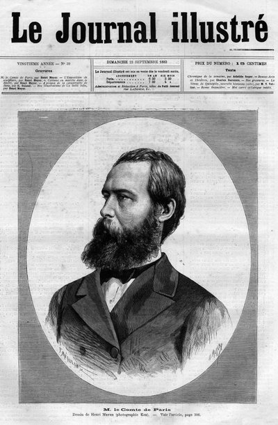 Portrait of the Count of Paris (1838 - 1894) (Louis Philippe d