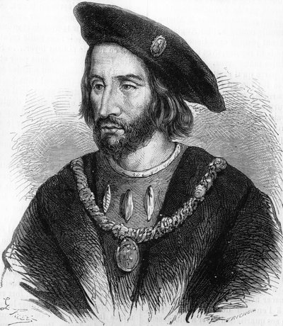 Portrait of the French Admiral Bonnivet and chief of the army of Francois 1st by Unknown artist