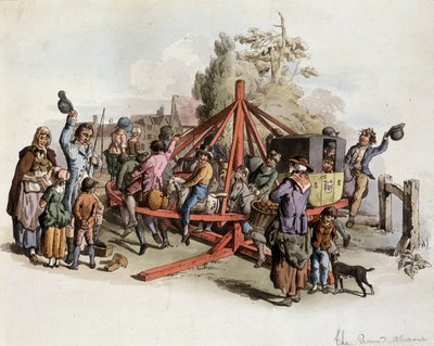 Public riding in Great Britain by Unknown artist