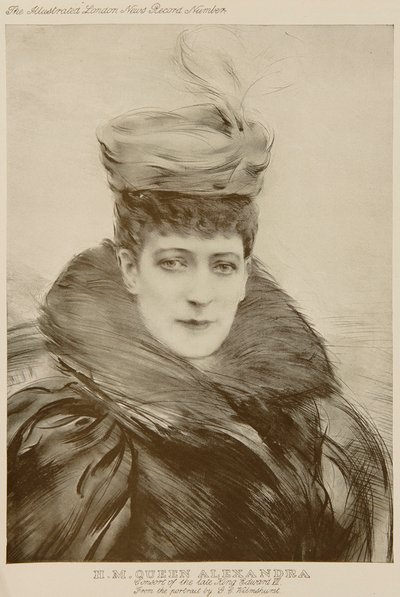 Queen Alexandra, after Wilmshurst by Unknown Artist
