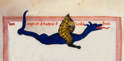Representation of a miniature wing dragon from 