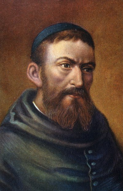 Saint Damien of Molokai: Portrait of Father Damien (Joseph De Veuster) by Unknown Artist
