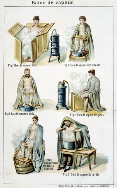 Steam baths in 
