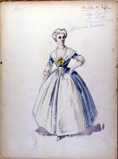 The Lady of Spades: Opera composed in 1890 by Piotr Ilyich Tchaikovsky by Unknown artist
