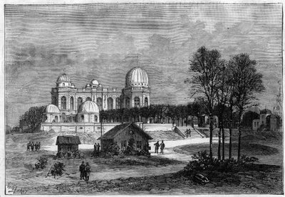 The Expansion of the Paris Observatory in 1883 by Unknown artist