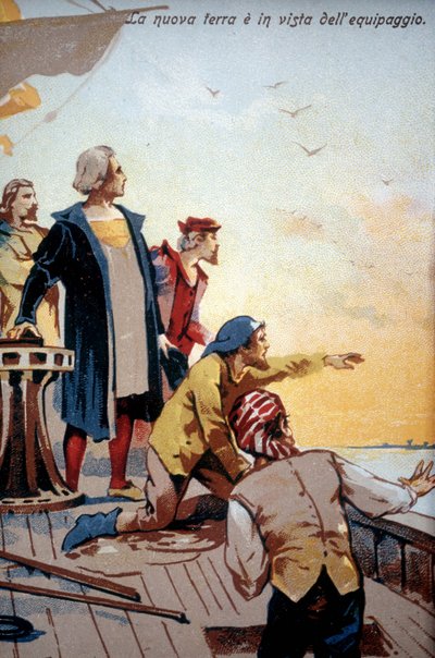 The New World Before the Crew of Christopher Columbus (1492) by Unknown artist