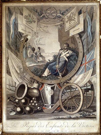 The Rest of the Children of Victory: Allegory about the Soldiers of the Napoleonic War, 19th century by Unknown artist