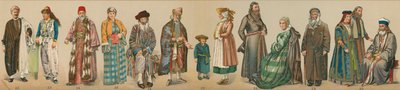 Traditional Costumes of Jewish People, from 