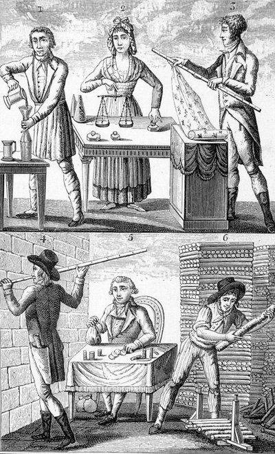 Use of New Weights and Measures in 1795 by Unknown artist