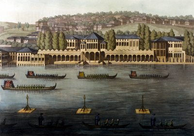 View of Constantinople, One of the Sultan