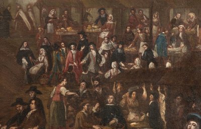 View of the Grand Market Verziere in Milan by Unknown Artist