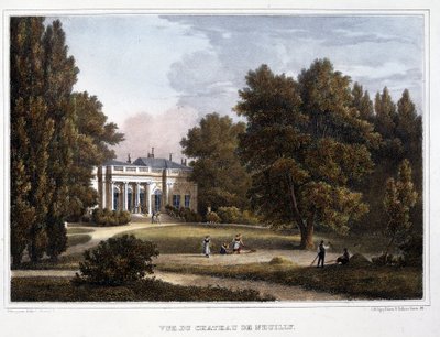 View of the Castle of Neuilly by Unknown artist