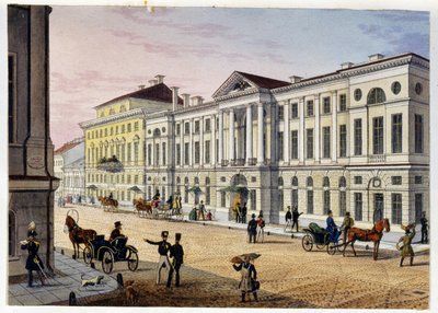 Post Hotel in Saint Petersburg by Unknown artist