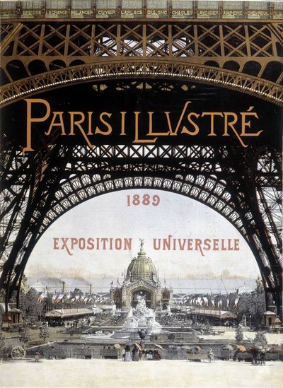 World exhibition in Paris in 1889 in “Paris illustrated” by Unknown artist
