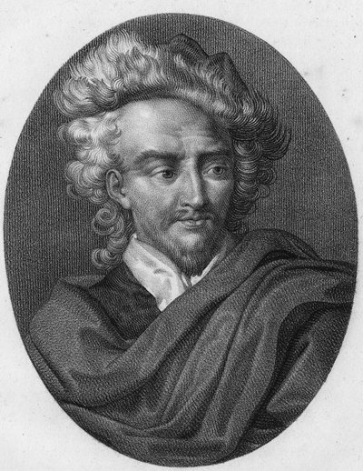 Portrait of Jean Cousin, known as the Father, or the Old. French painter and engraver 1490-1560. by Unknown artist