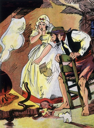 The Three Wishes - Tales Written by Charles by Unknown Artist