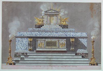 Altar Dedicated to a Virgin Martyr [St. Lucy?] by Unknown, Italian