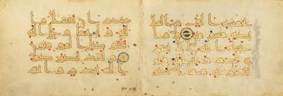 Bifolium from a Fragmentary Qur