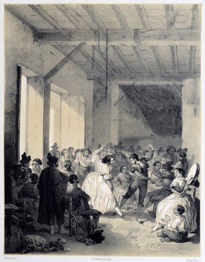 Bohemian Ball, Artistic and Monumental Spain of Famous Sites and Monuments of Spain by Unknown artist