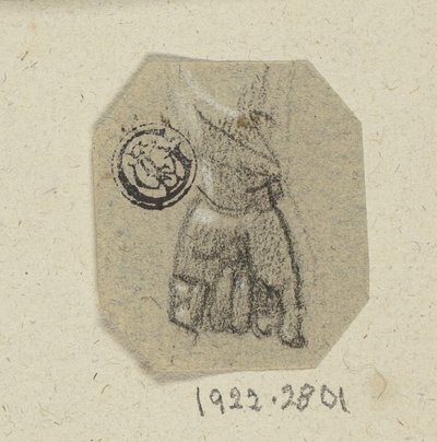 Clenched Left Hand by Unknown artist