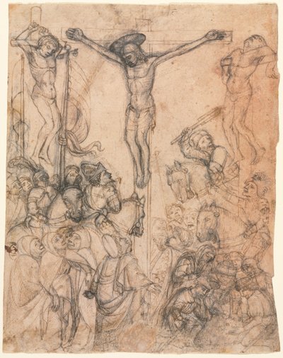 Crucifixion with the Two Thieves by Unknown artist