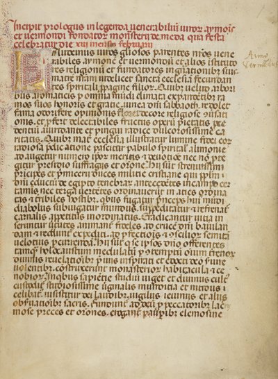Decorated Initial L by Unknown artist