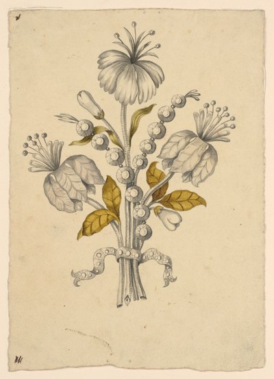 Design for a Corsage by Unknown artist