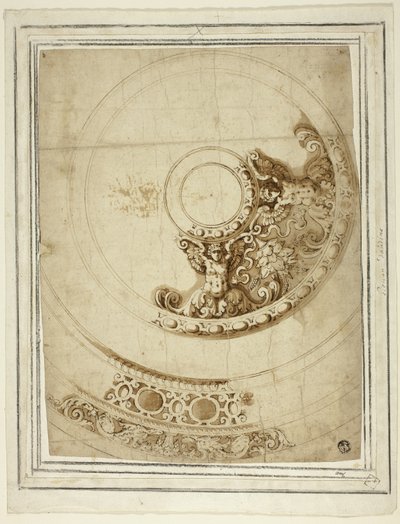 Design for a Platter or Basin by Unknown artist