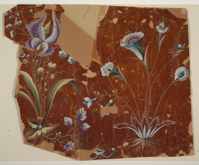 Design for an Embroidered or Woven Border by Unknown artist