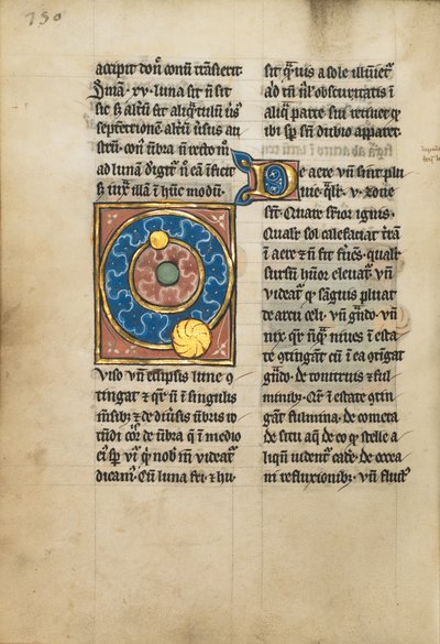 Diagram Showing the Orbits of the Sun and the Moon by Unknown artist