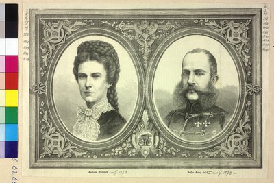 Emperor of Austria and Elisabeth Franz Joseph I by Unknown artist