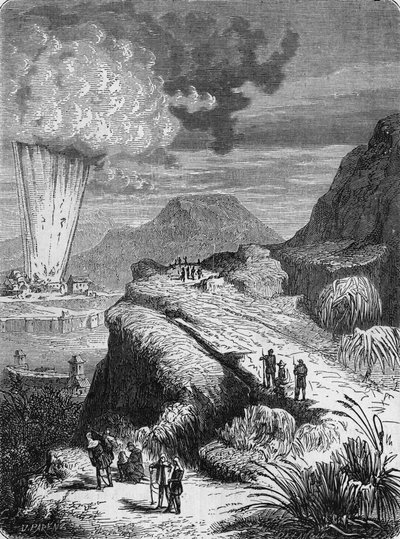 Explosion of Fort Pei-Ho, China, due to a machine ignited by Ruhmkorff