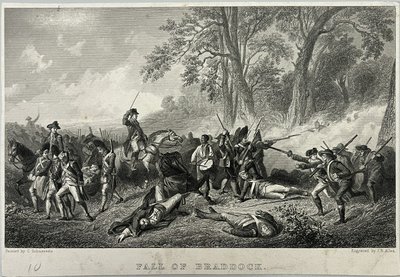 Fall of Braddock by Unknown artist