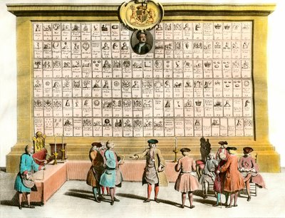 Freemasonry: Meeting of English Freemasons with Symbols of the Main Masonic Lodges by Unknown artist