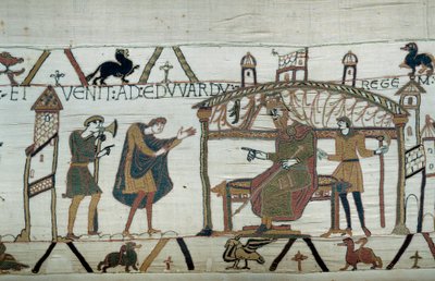 Harold Reciting His Trip to King Edward the Confessor (detail) by Unknown artist