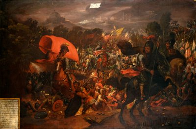 Hernan Cortes fleeing the Aztec capital by Unknown artist
