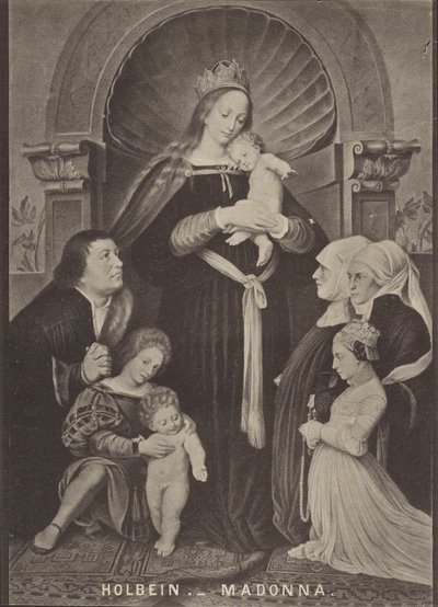 Holbein - Madonna by Unknown artist