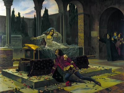 Illustration of the last scene of the ballet 