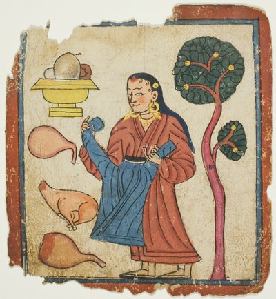 Image from a Set of Initiation Cards (Tsakali) by Unknown artist