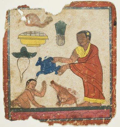 Image from a Set of Initiation Cards (Tsakali) by Unknown artist