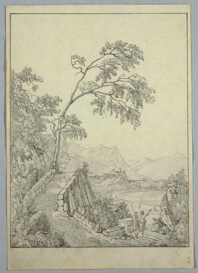 Landscape with Classical Figures by Unknown artist