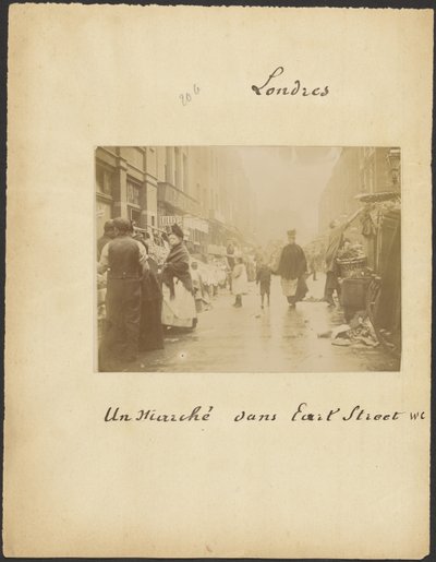 Market on Earl Street by Unknown artist